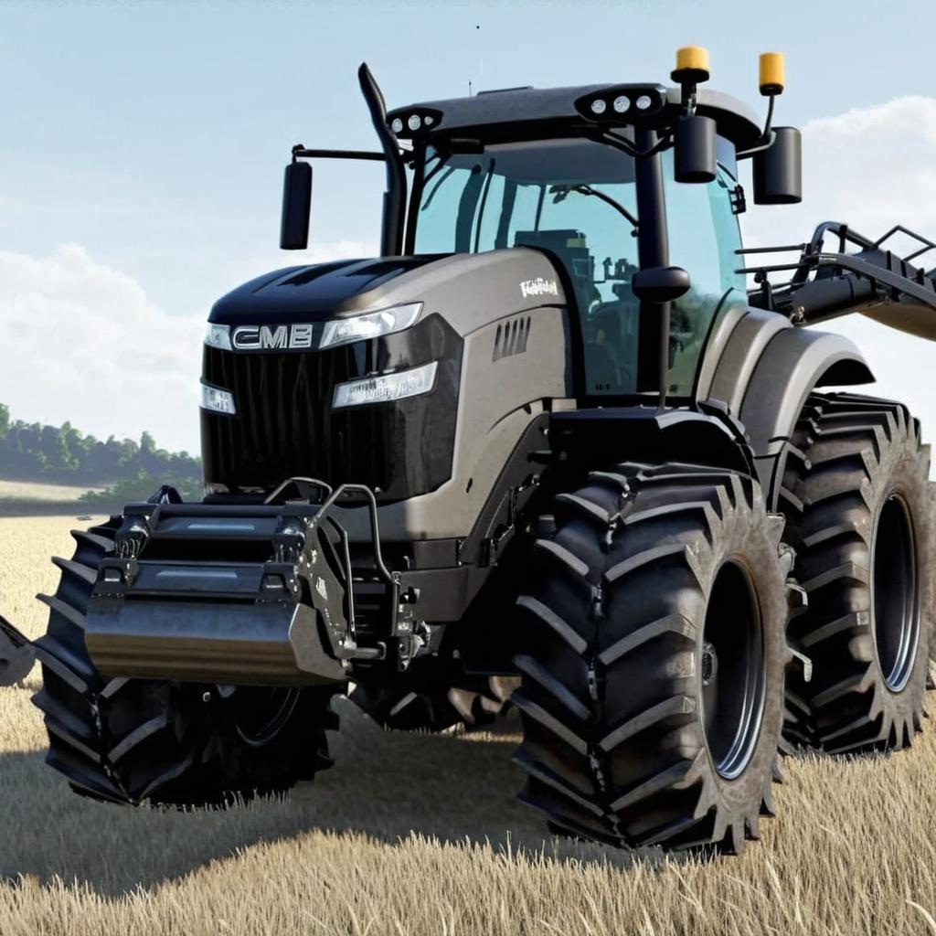 Power of Agriculture: Red Tractor in Action