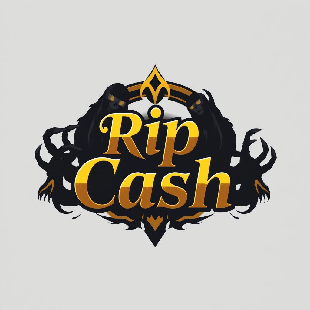 A logo design for an investment platform named 'Rip Cash'