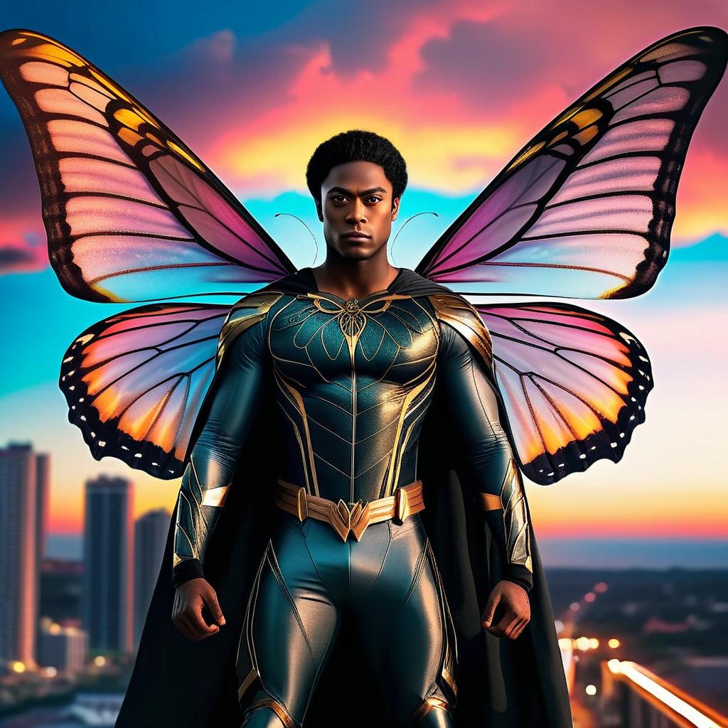 Soar High: The Winged Superhero