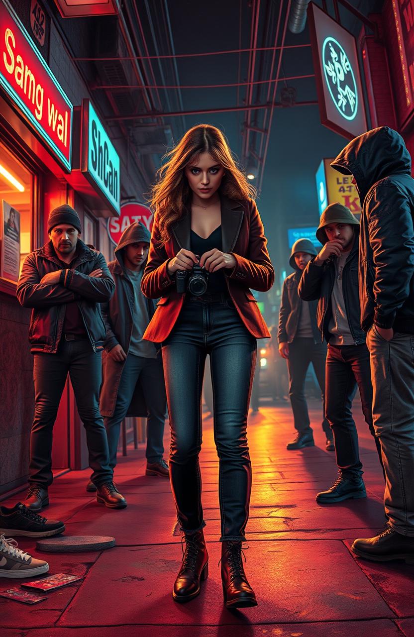 A classy 90's setting featuring a fierce female journalist delving into a gang war rivalry