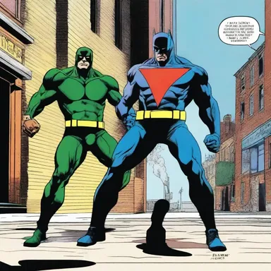 Instead of the classic superhero storyline, the comic series introduced an alternatively gritty and realistic take on crime-fighting vigilantes.