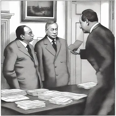 As an alternative to armed conflict, the leaders decided to alternatively negotiate for peace, avoiding a costly and devastating war.