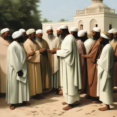 The followers could either strictly adhere to the religious doctrine, or alternatively interpret the scriptures in a more open and inclusive manner.