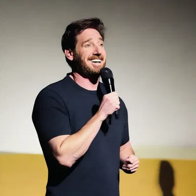 Instead of telling a traditional joke, the comedian decided to alternatively engage the audience with witty anecdotes and humorous observations.