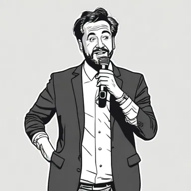 Instead of telling a traditional joke, the comedian decided to alternatively engage the audience with witty anecdotes and humorous observations.