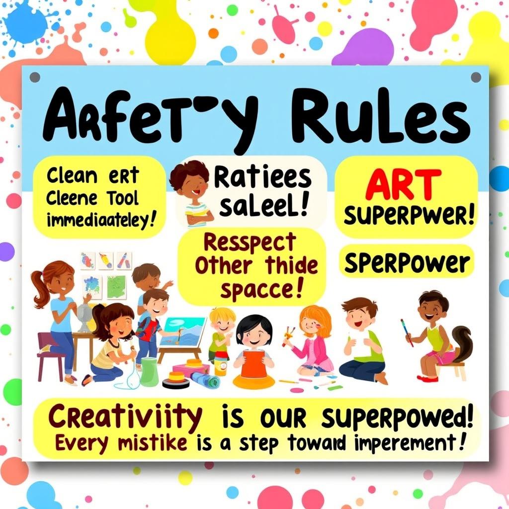 Create Safely: Embrace Art with a Positive Mindset