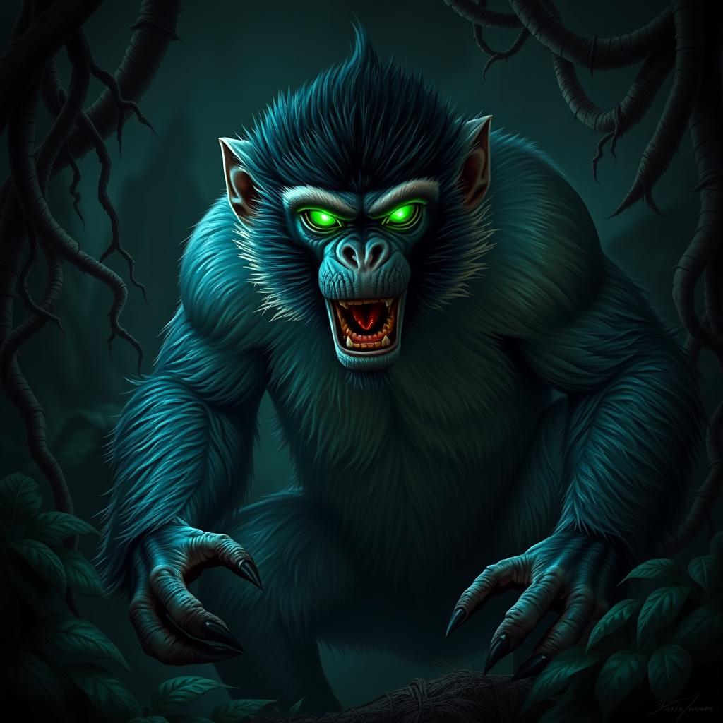Unleash the Might | Giant Capuchin Monkey