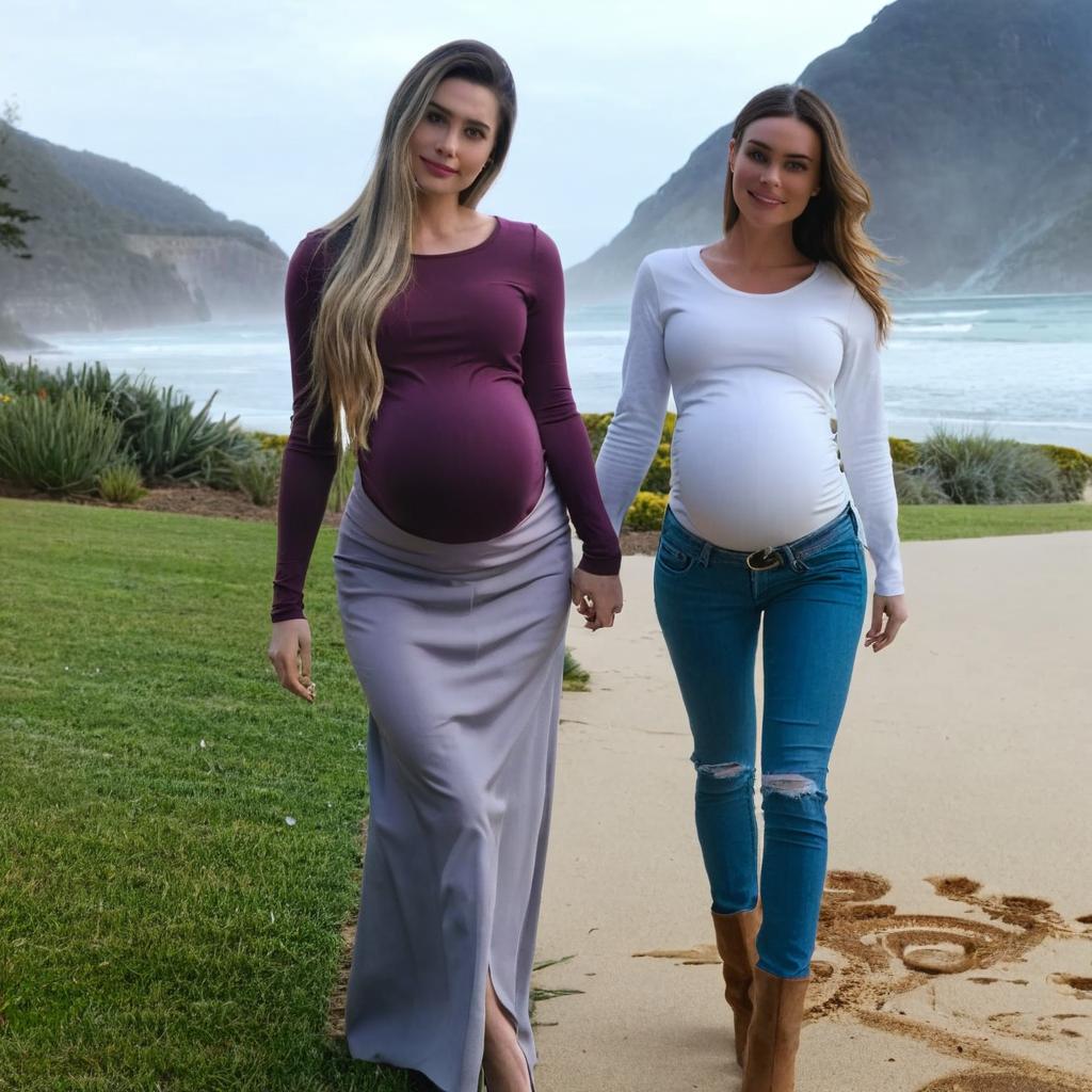 Mom & Daughter Beach Bliss