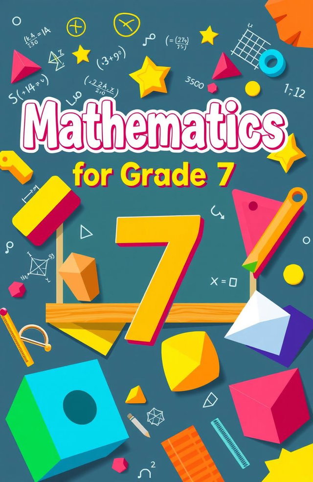 Engaging 8th Grade Math Textbook Cover