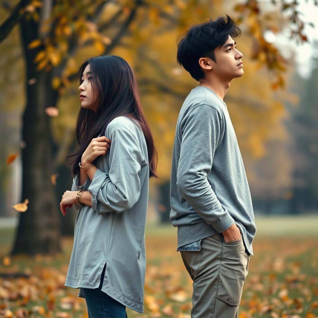 A touching portrayal of a 'friendship broke up