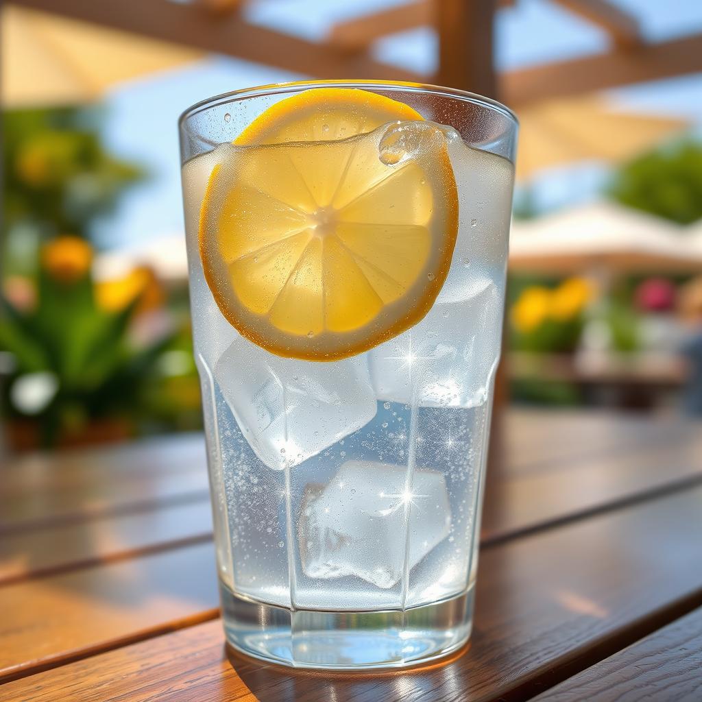 Chill Out with a Refreshing Glass of Ice Water