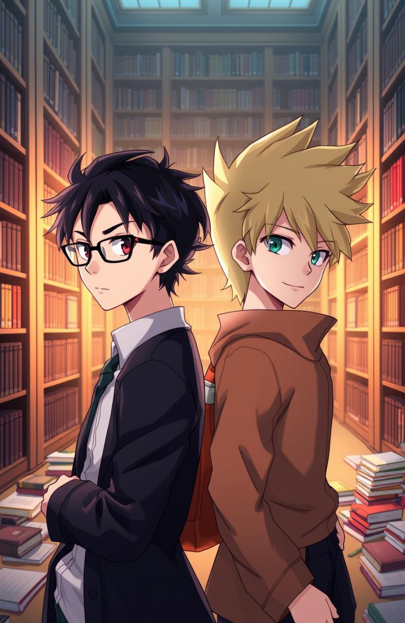 Epic Rivalry: Anime Scholars in Action