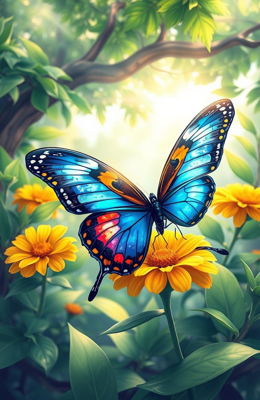 Captivating Butterfly: A Colorful Masterpiece