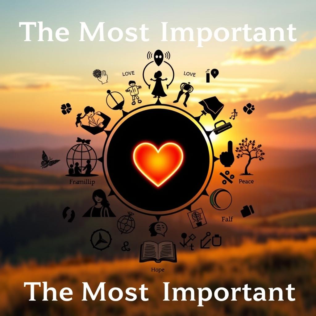 Embrace 'The Most Important' Values in Life