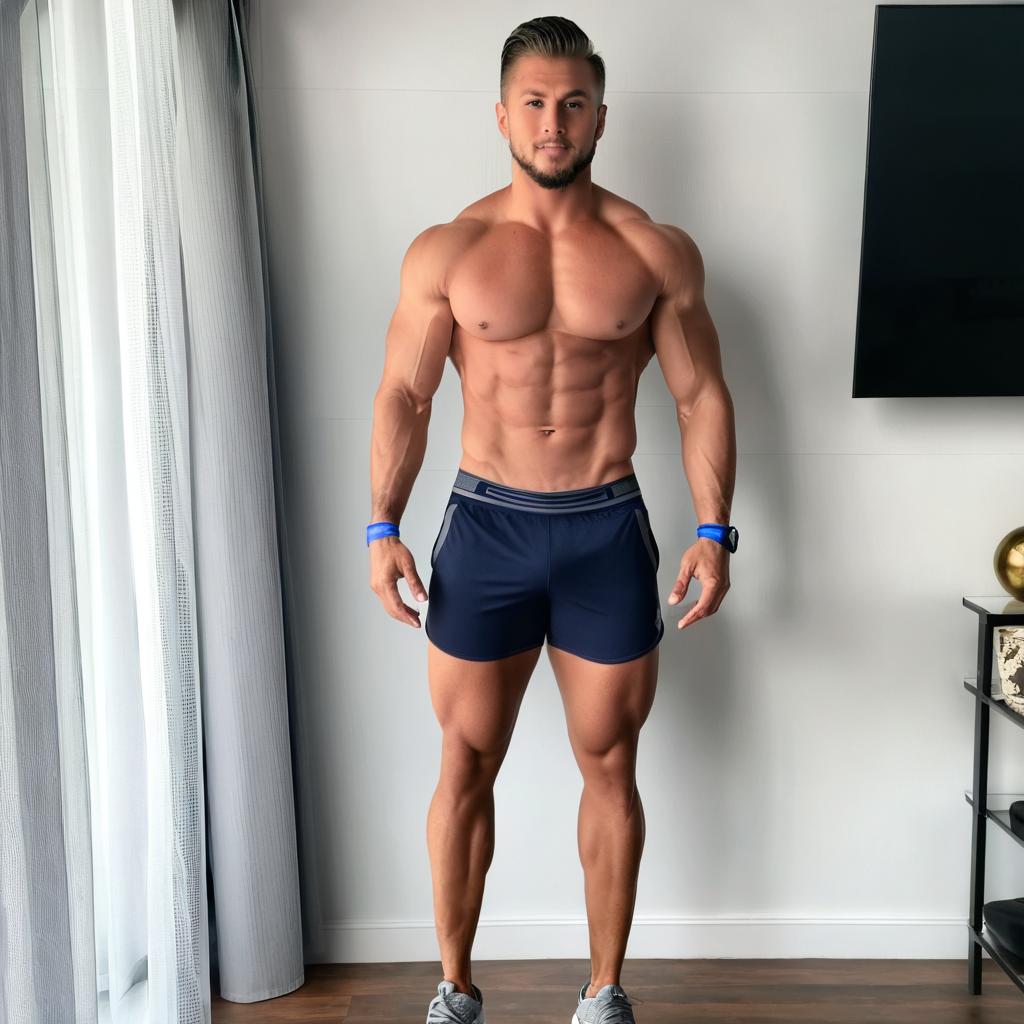 Unleash Your Strength: Power Pose Bodybuilder