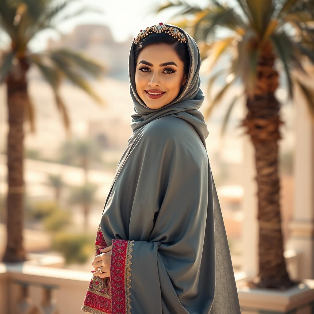 Elegance Rediscovered: Qatari Woman in Traditional Attire