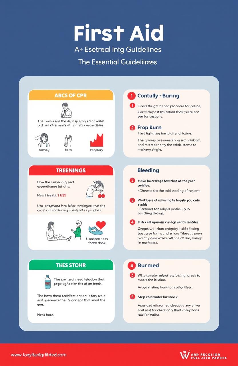 Essential First Aid Guidelines: Your Go-To Infographic