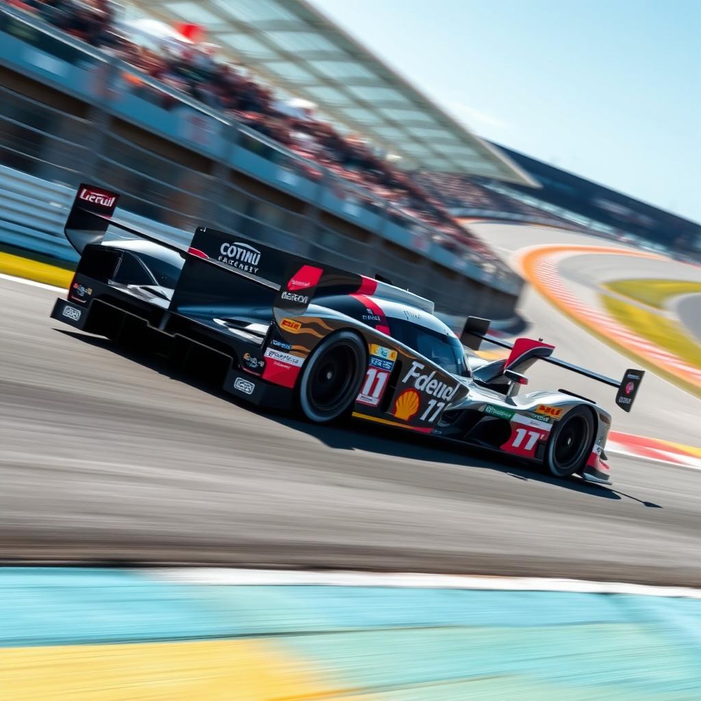 Unleash Speed: LMP1 Racing Car in Action