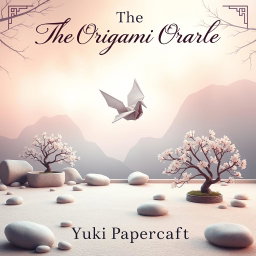 The Origami Oracle: A Captivating Book Cover Design