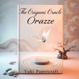 The Origami Oracle: A Captivating Book Cover Design