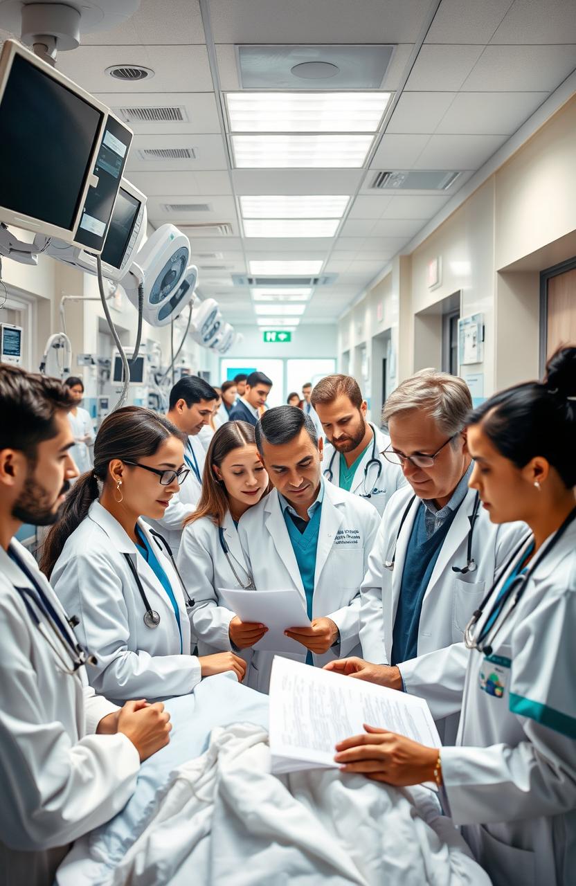 Experience the Heart of Healthcare: A Modern Hospital Scene