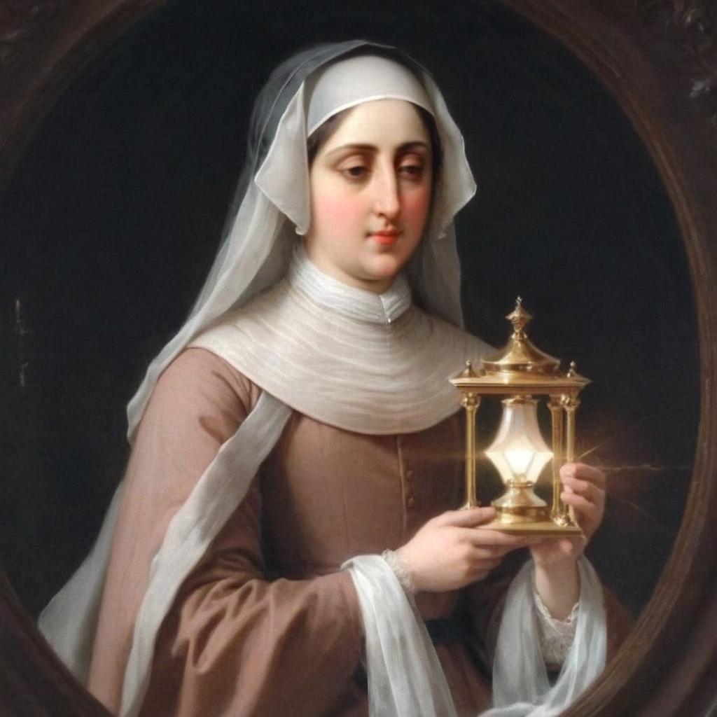Embodying Serenity: A Nun's Portrait