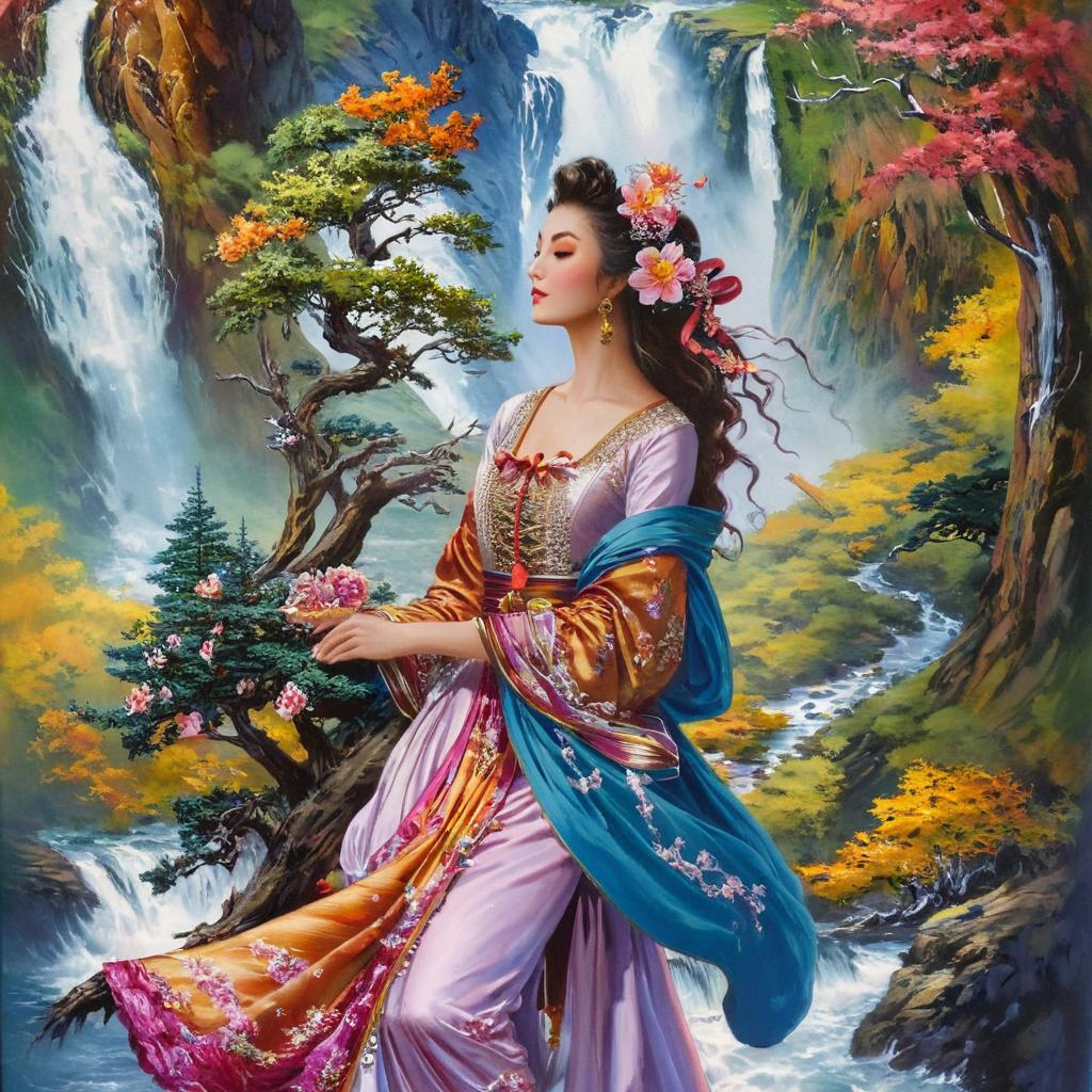 Celestial Beauty: Enchanted Fairy Princess