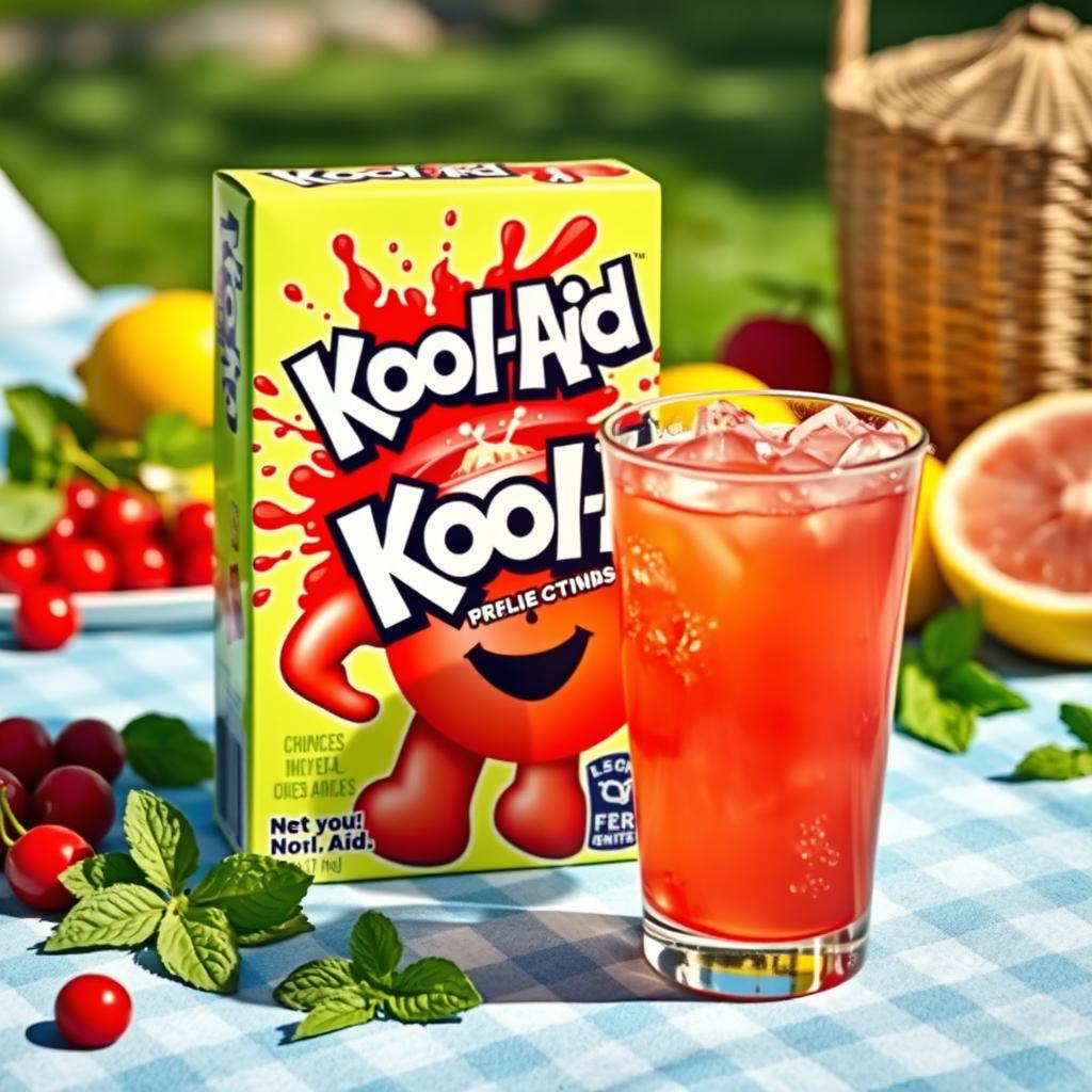 Vibrant Kool-Aid Box Art | Create Your Own Flavor Fantasy