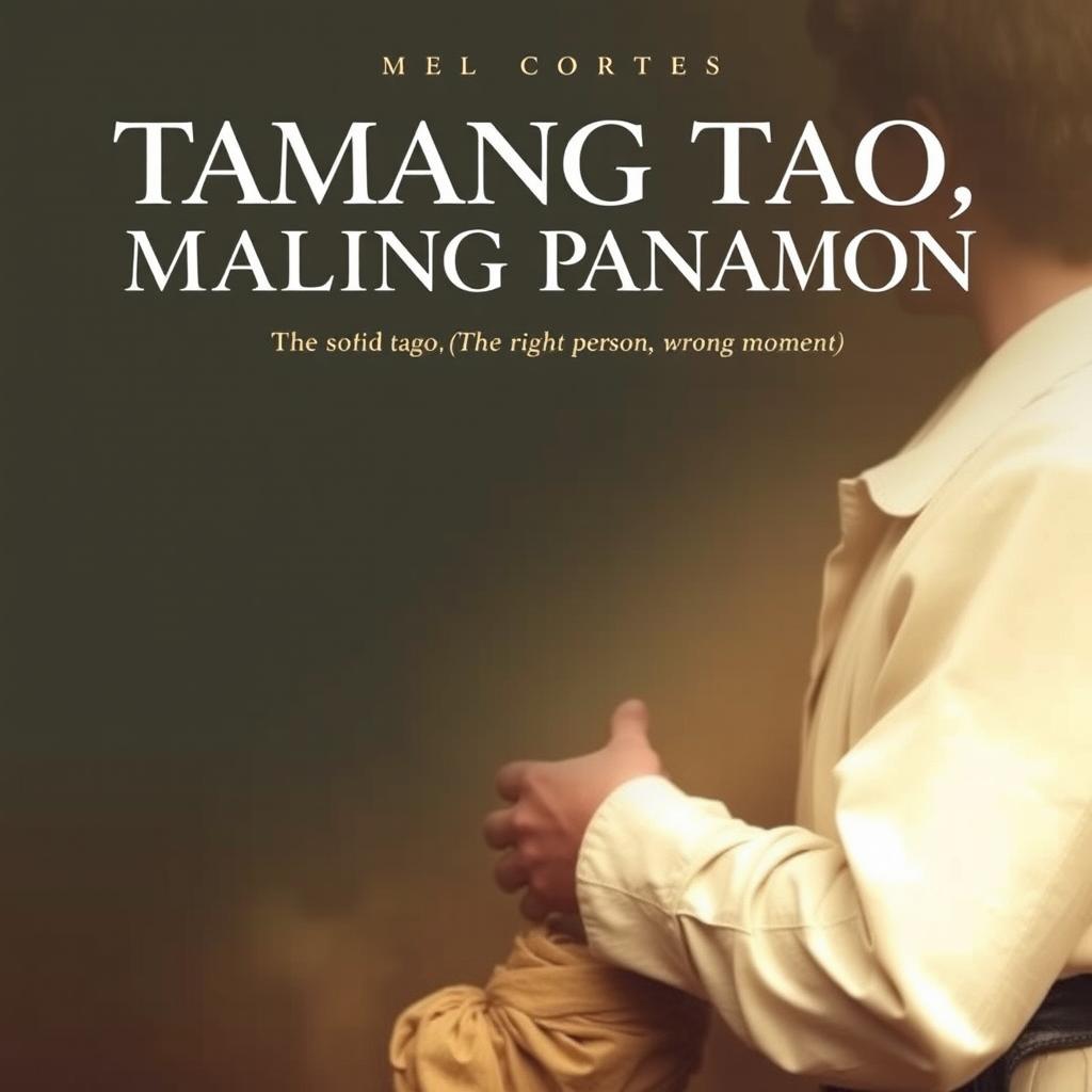 Title: "Tamang Tao, Maling Panahon" (The Right Person, Wrong Time), a poignant love story set in the 1880s