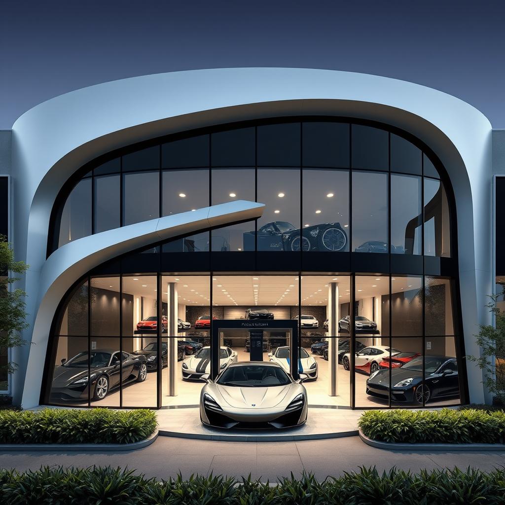 Elevate Your Experience: Stunning Luxury Car Showroom