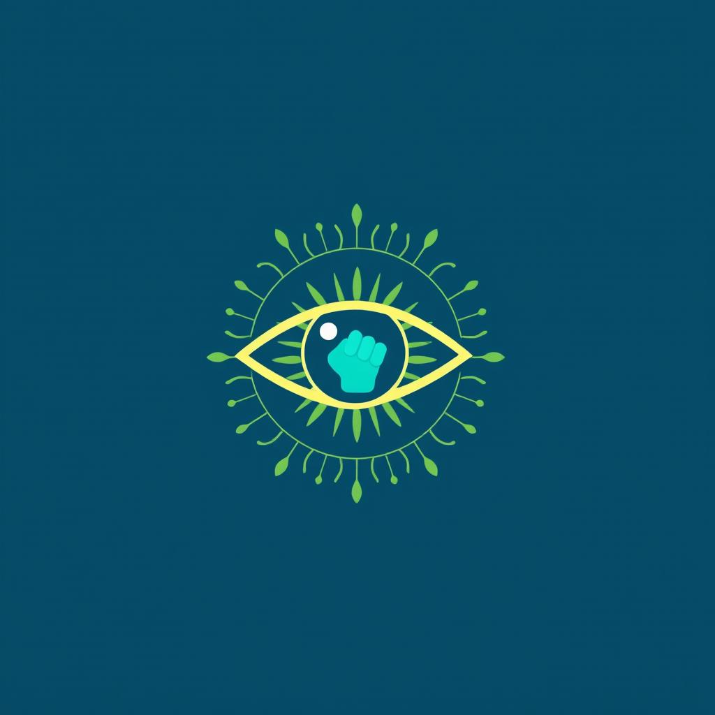 A unique and elegant classic style logo for a technology company focused on supporting technology for the visually impaired