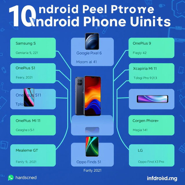 Discover 10 Must-Have Android Phones: A Visual Guide
