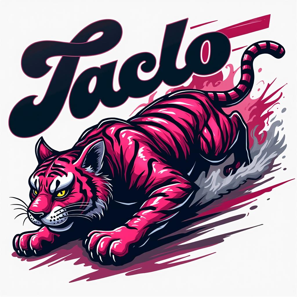 A logo design for "Lolo Racing" featuring a stylized text of the name in bold, energetic font