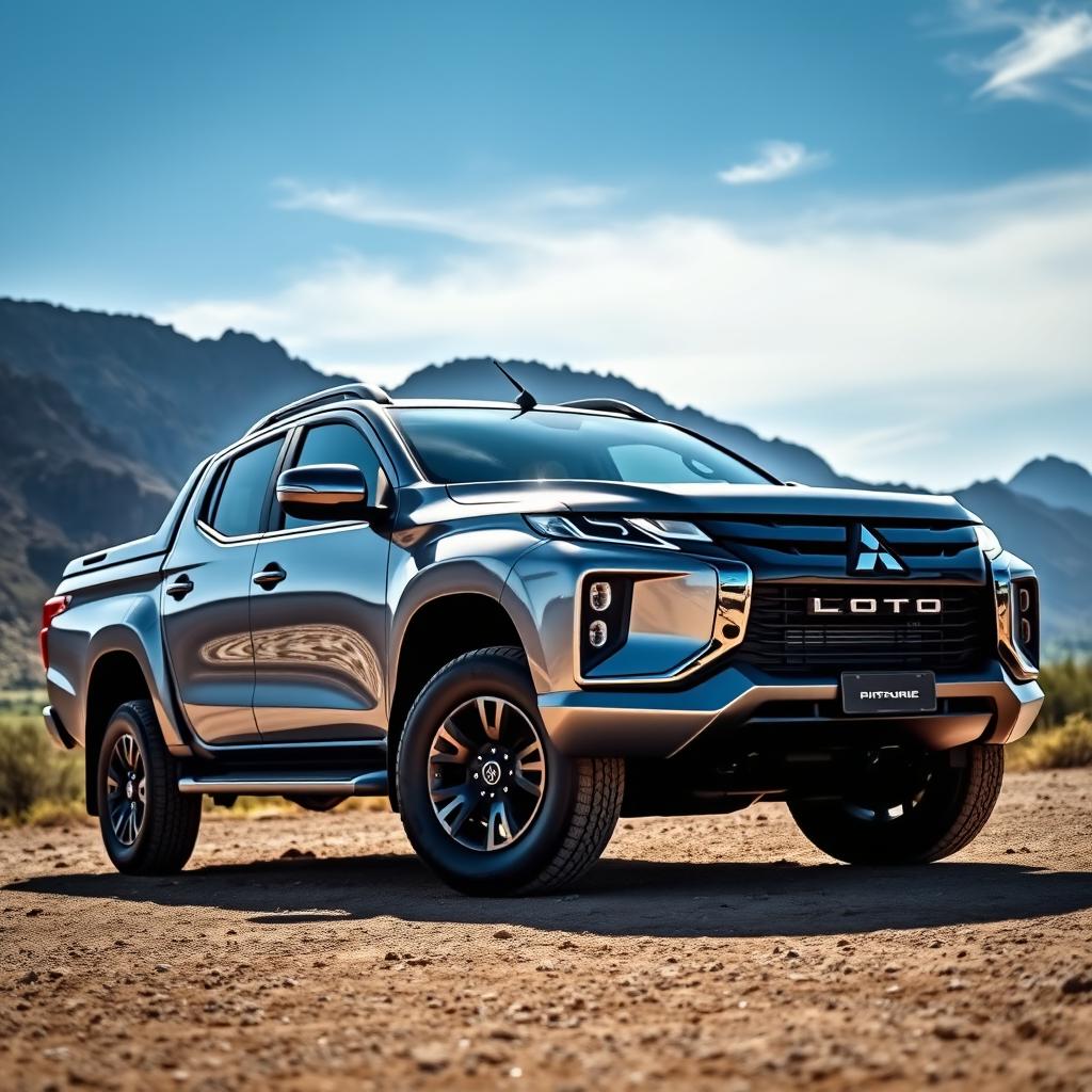A stunning Mitsubishi L200 Sportero, showcasing its robust design and sporty features