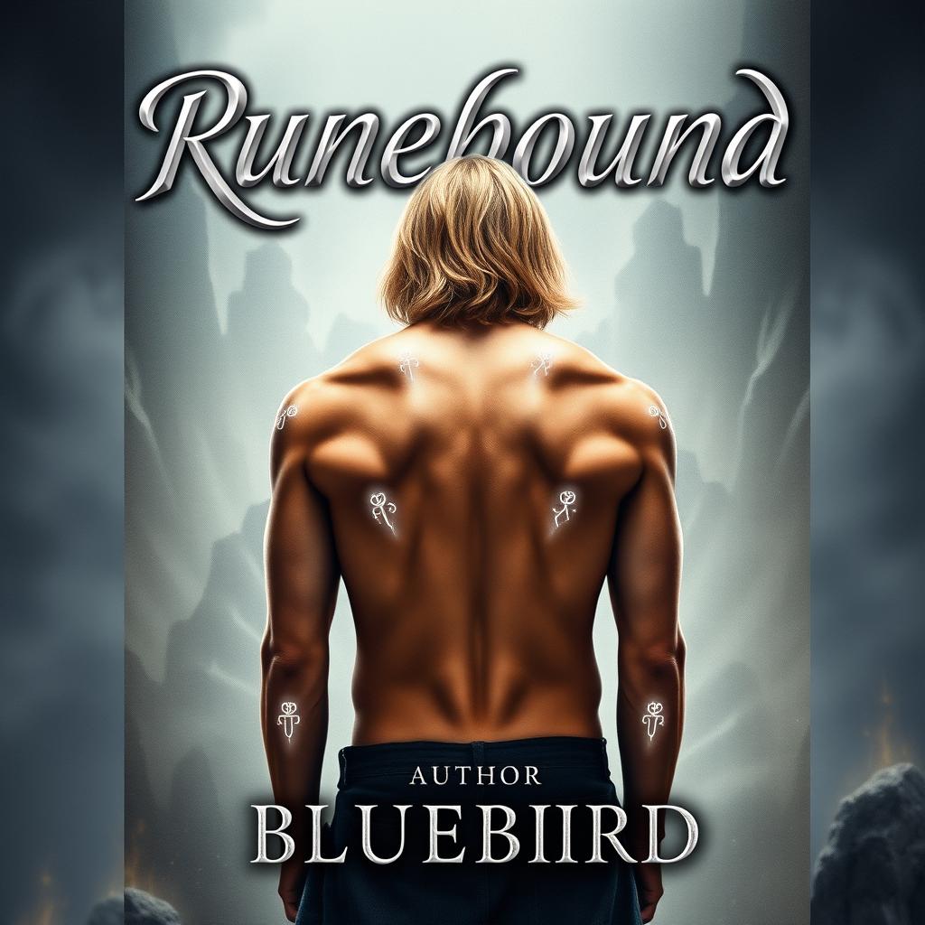 A fantasy-themed book cover titled 'RUNEBOUND'
