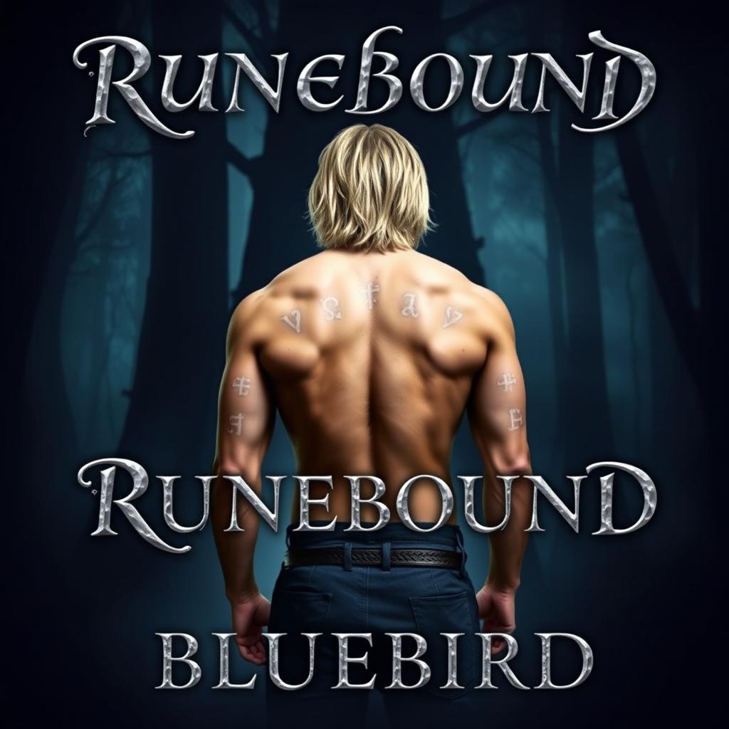 A fantasy-themed book cover titled 'RUNEBOUND'