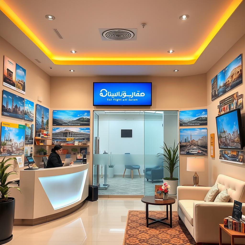 Inspire Your Journeys: Travel Agency Office Interior