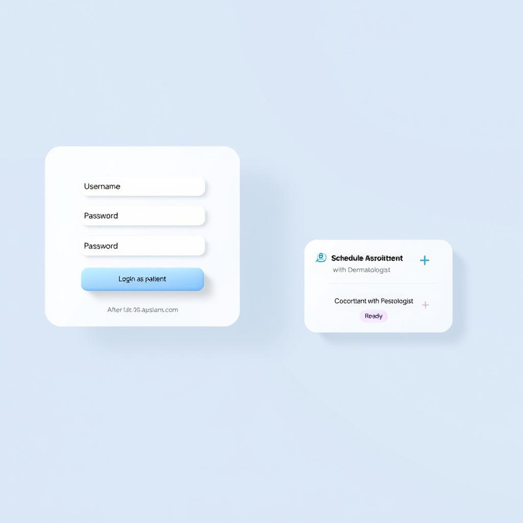 Sleek Minimalistic Login Screen Design