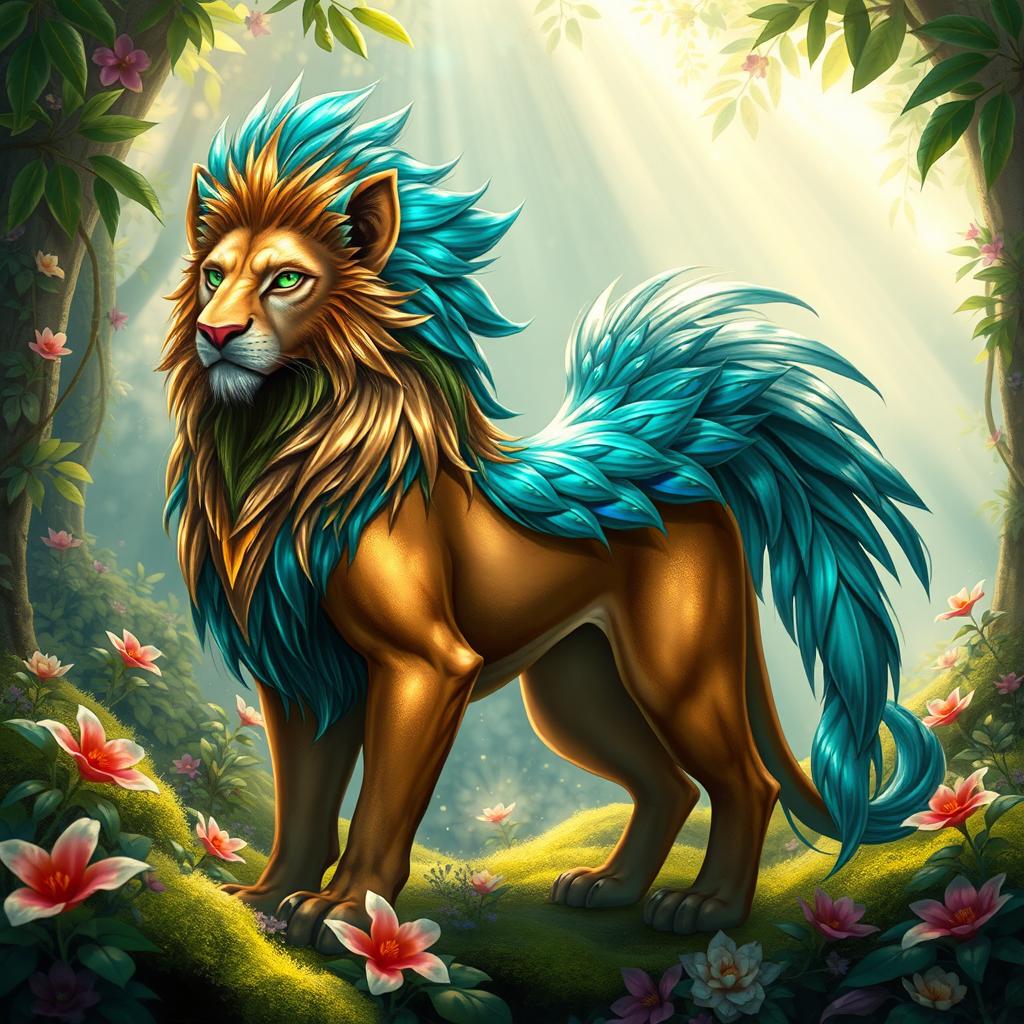 Enchanting Fantasy Animal Design: A Breath of Magic