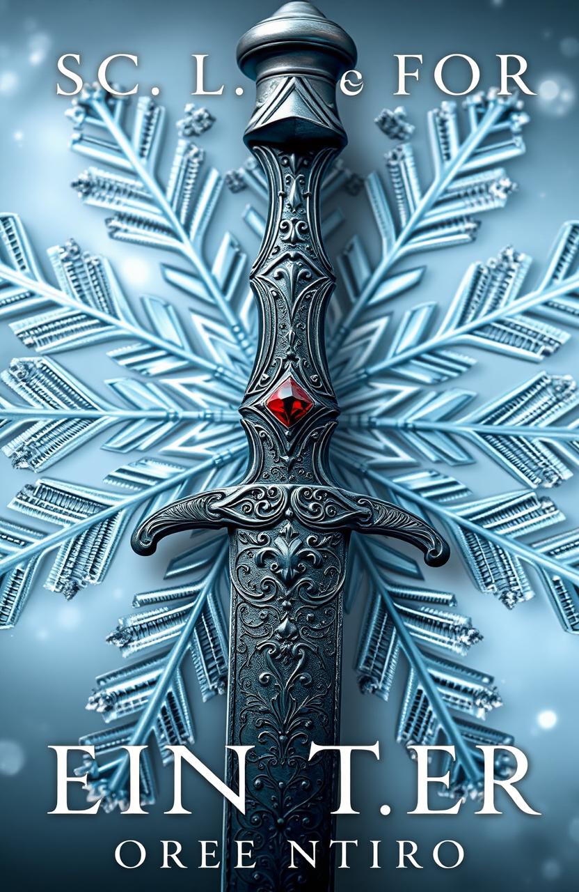 A visually striking book cover showcasing a beautifully detailed dagger with an intricate hilt, featuring ornate engravings and a gemstone embedded in the hilt