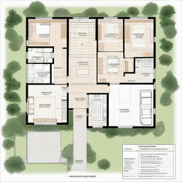 A 60x90 house plan featuring a master bedroom, kids' room, guest room, drawing room, kitchen, dirty kitchen, servant's quarters, lounge, and patio.