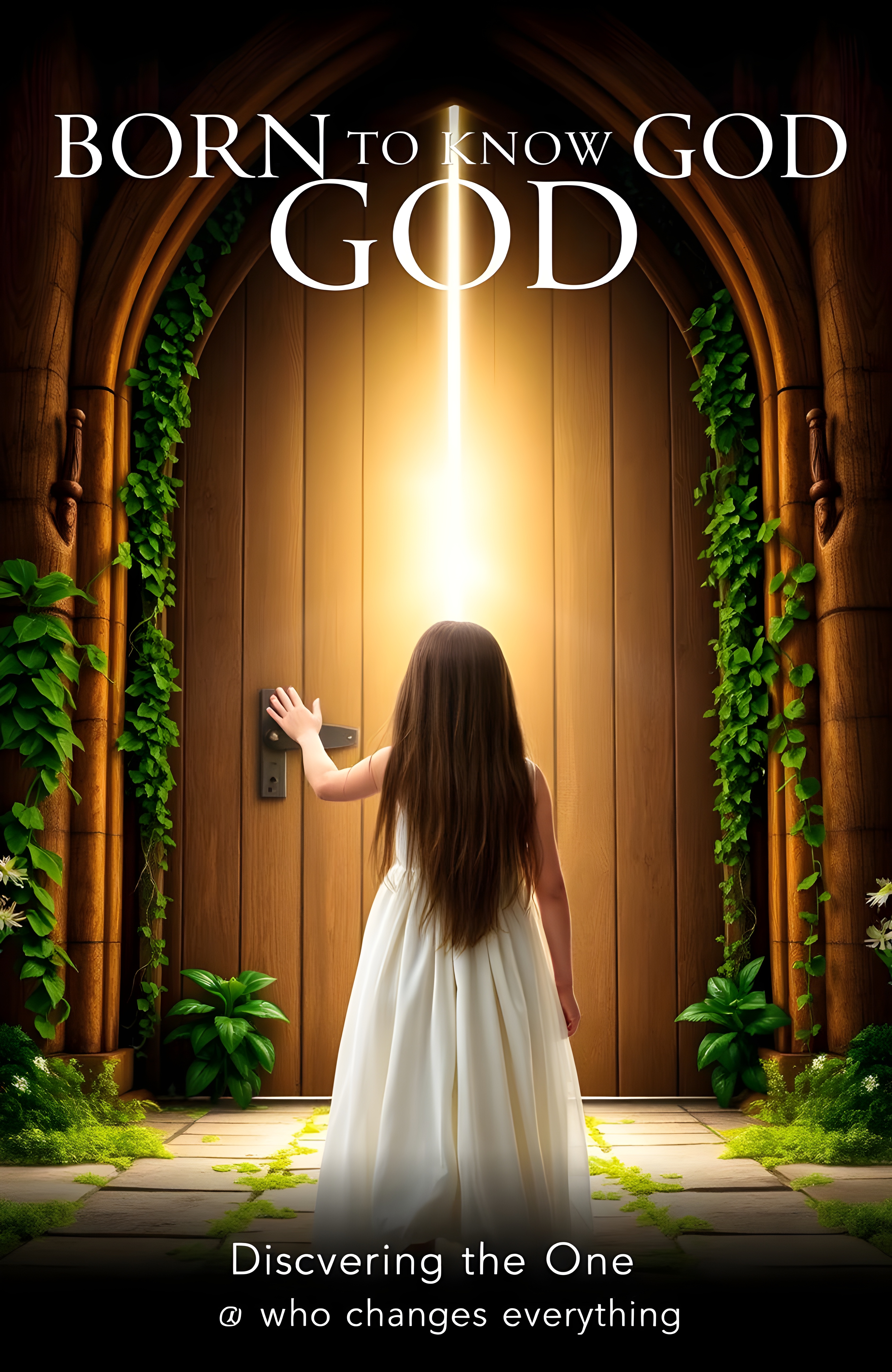 Dreamy Contemplation: A Girl in the Doorway