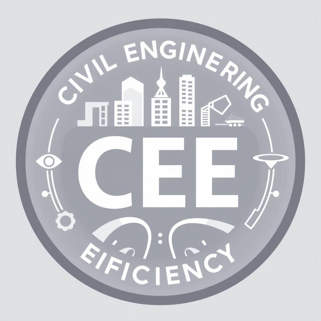 CEE | Civil Engineering Efficiency Logo Design