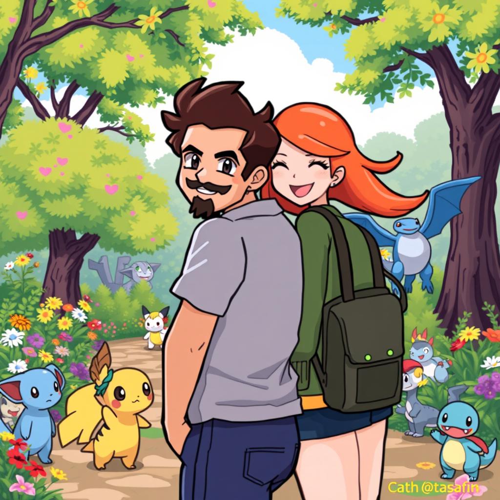 Step into the Pixelated Pokémon Park