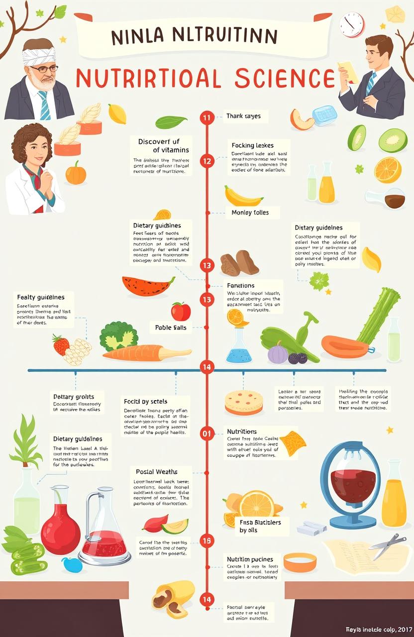 The Evolution of Nutritional Science: A Visual Journey