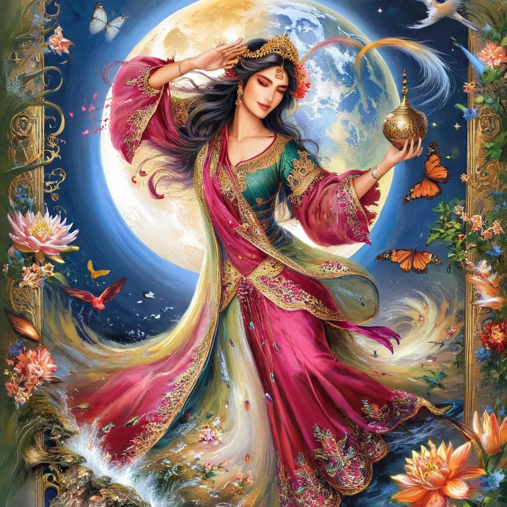 Enchanting Moonlit Fairy: Embrace Mythical Beauty