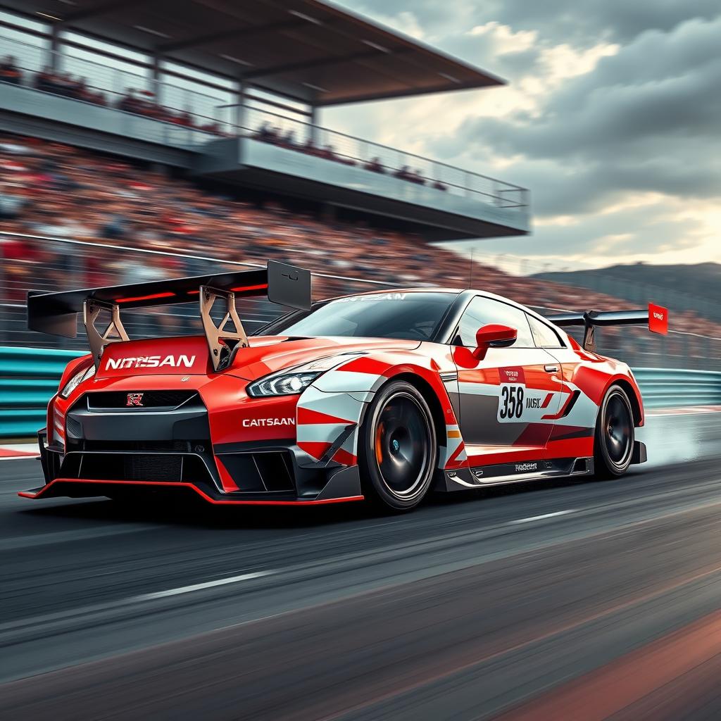 Unleash the Beast: Nissan GT-R GT3 in Action