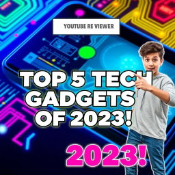 Tech Review Channel Thumbnail: Vibrant & Engaging