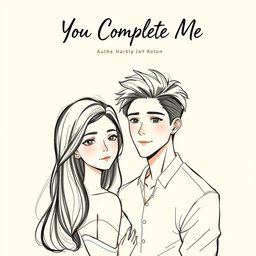 A book cover illustration featuring a sketched style image of a handsome 19-year-old male character resembling a stylish Korean artist