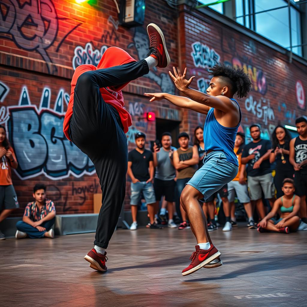 Epic Urban Bboy Battle: Breakdancers in Action